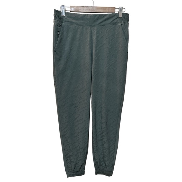 Like New - Athleta Textured Jogger - Mountain Olive - size 10 - Picture 4 of 7